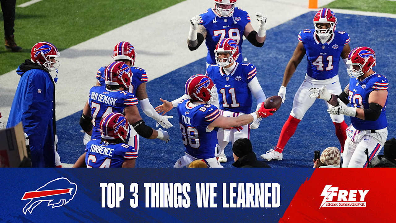 Top 3 things we learned from Bills vs. Jets