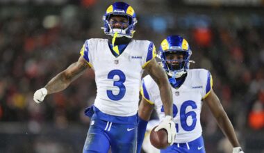 Rams back in top three before Championship Sunday; Broncos fall with Bo Nix out
