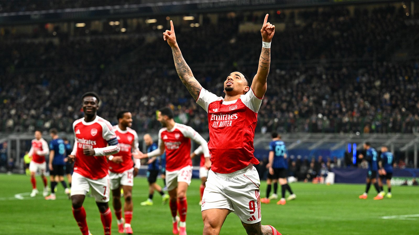 Inter Milan 1 - 3 Arsenal - Match Report