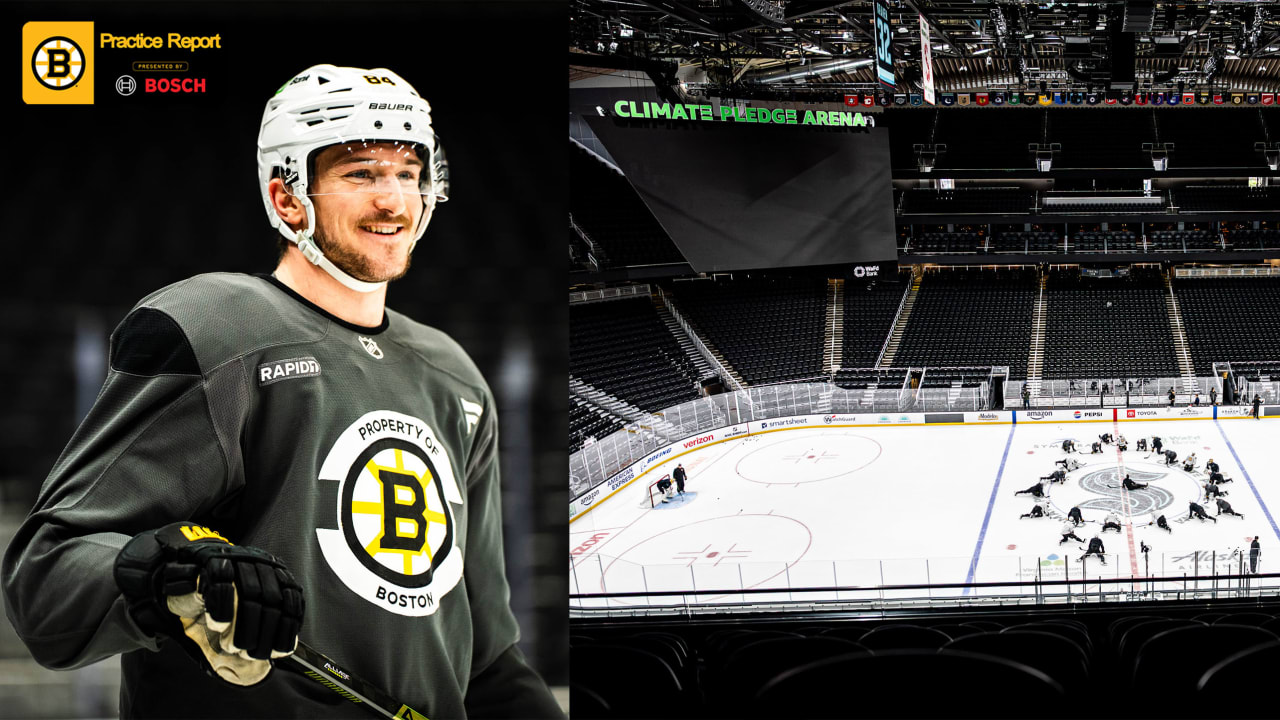 Practice Report: Bruins Look to Close Road Trip on High Note 