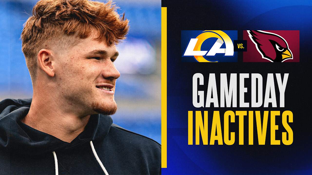 Wide receiver Davante Adams, tight end Terrance Ferguson and offensive lineman Kevin Dotson among Rams' inactives for Week 18 vs. Cardinals