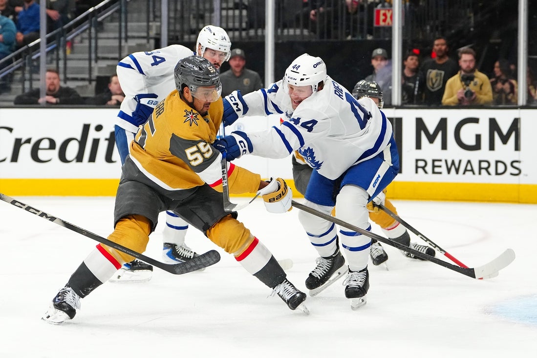 Maple Leafs throw away a point in maddening OT loss to Vegas