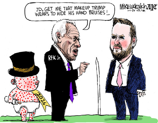 Cartoon by Mike Luckovich