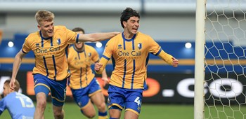 Irow scores twice on senior debut