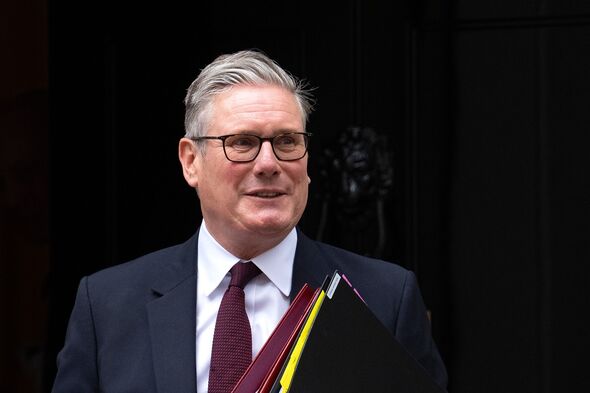 Keir Starmer Departs Downing Street To Take PMQs Keir Starmer Departs Downing Street To Take PMQs