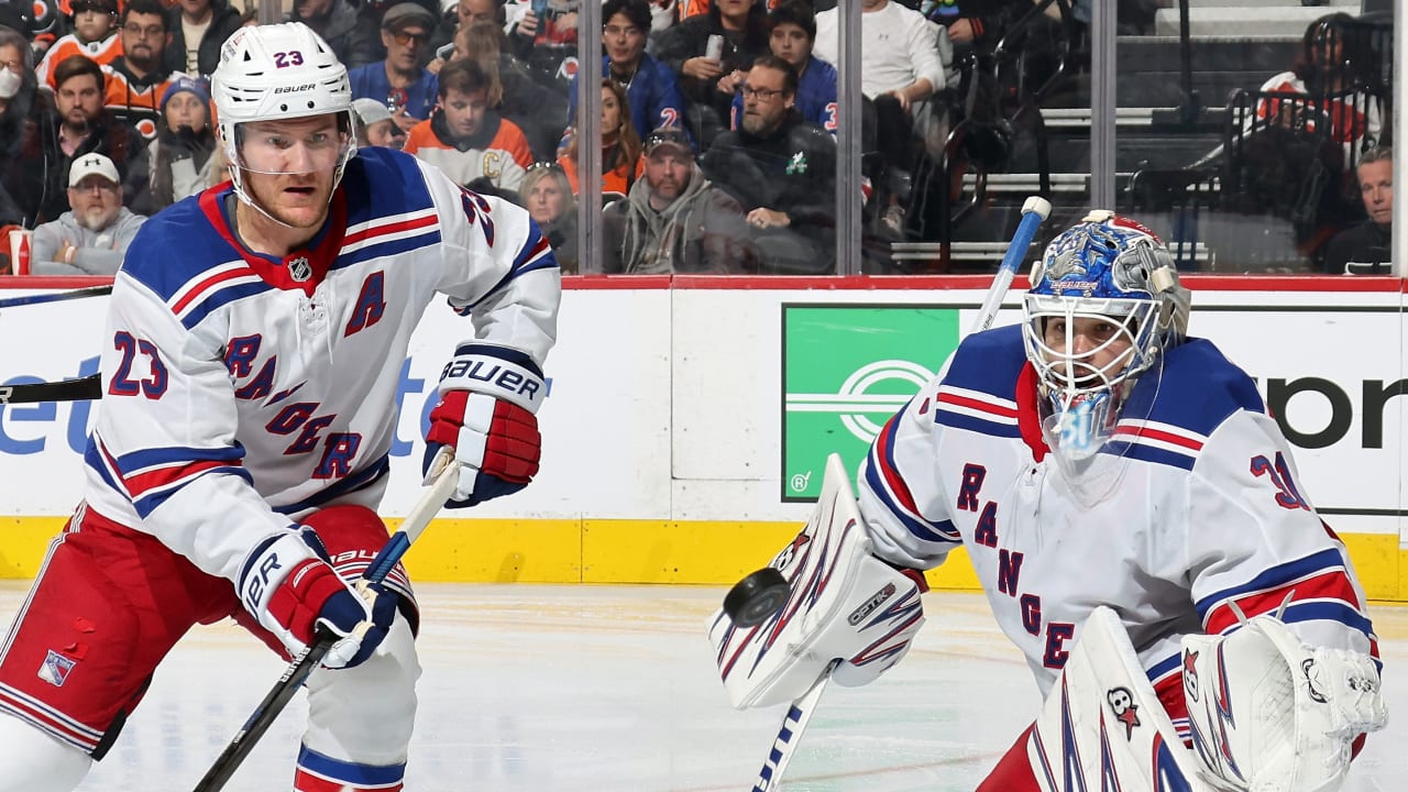 Fox, Shesterkin each out for Rangers with lower-body injury 