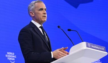 Mark Carney Criticizes Trump's Greenland Push During Davos Speech