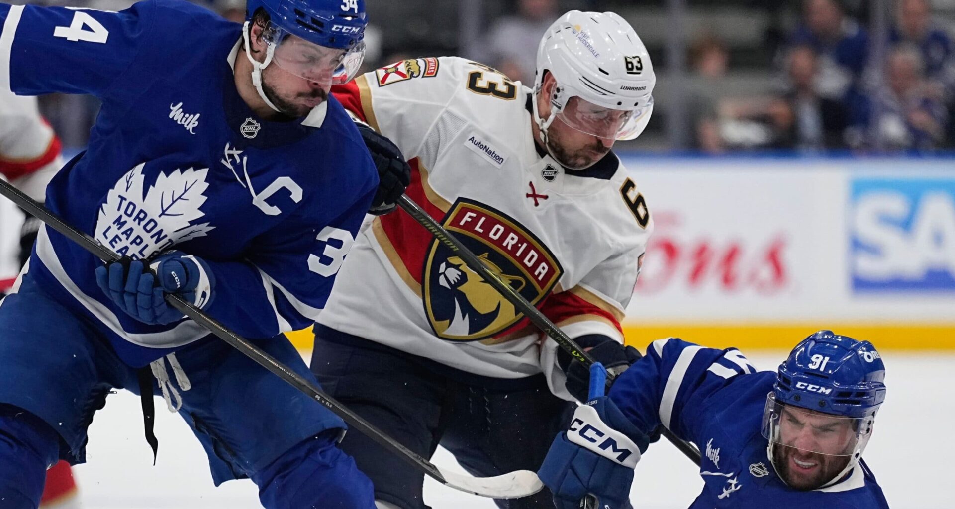 Maple Leafs full marks in four-line win over Florida