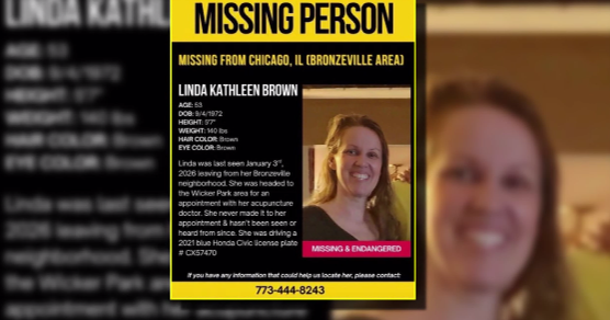 Missing Chicago Public Schools teacher Linda Brown's car found, husband says