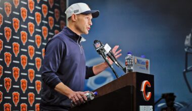 Bears coach Ben Johnson focused on 2026 after memorable first season