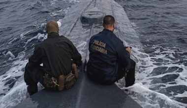 "Narco sub" sinks with drugs on board after record amount of cocaine seized from vessel off the Azores