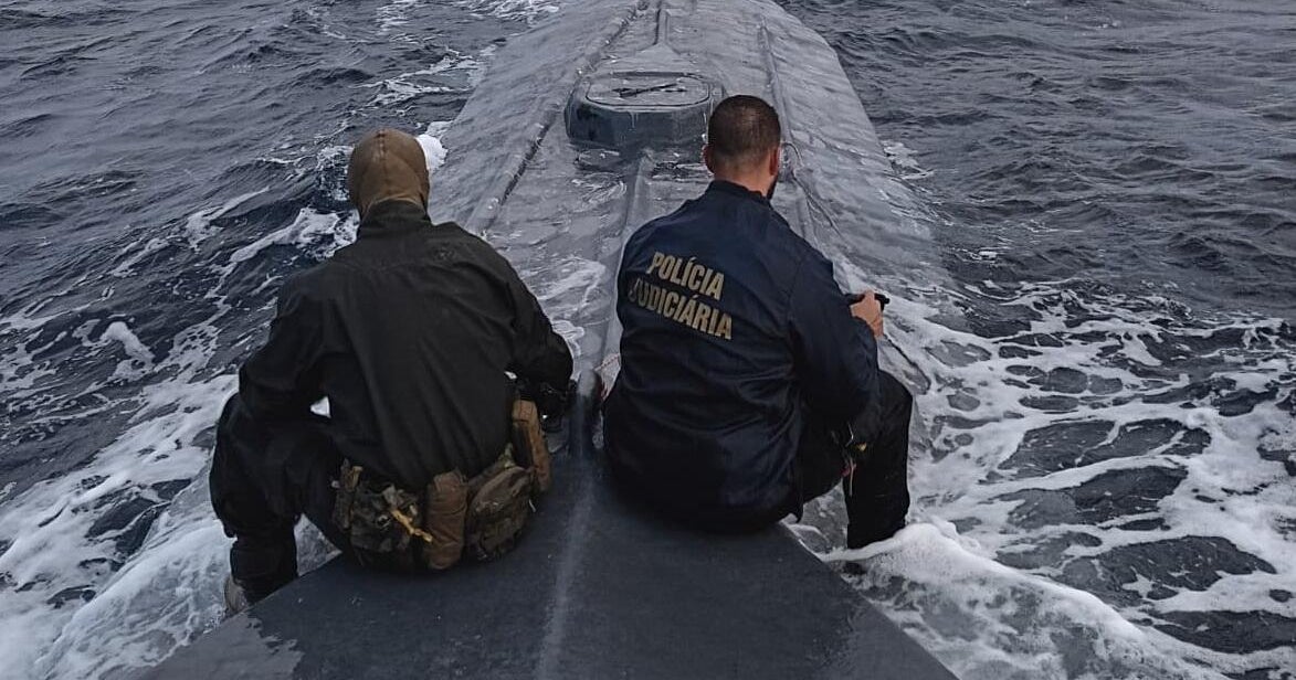 "Narco sub" sinks with drugs on board after record amount of cocaine seized from vessel off the Azores