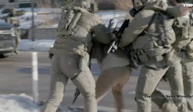 Video appears to show Alex Pretti in scuffle with federal agents 11 days before his death