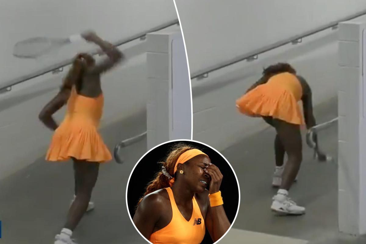 Coco Gauff has ‘private’ meltdown at Australian Open — and isn’t happy there’s video of it