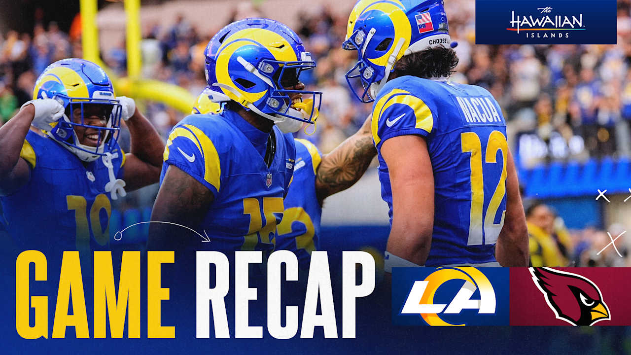 Rams clinch NFC's No. 5 seed with 37-20 win over Cardinals in Week 18