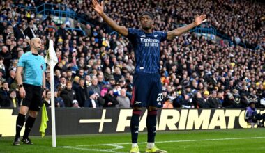 Arsenal player ratings vs Leeds: Madueke unplayable after Saka injury with Gabriel a brick wall - London Evening Standard