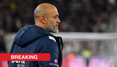 Nuno confirms one West Ham ace will 'not be in the squad' vs Sunderland amid Callum Wilson update