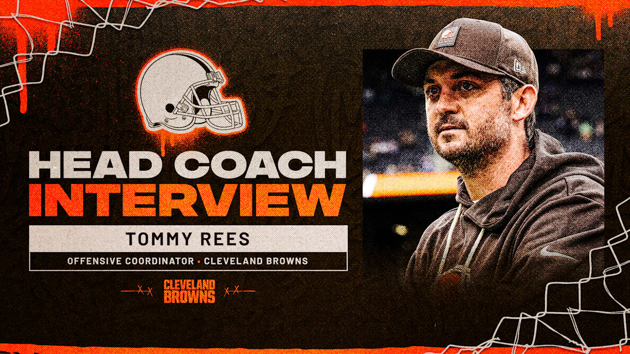 Browns interview offensive coordinator Tommy Rees for head coach