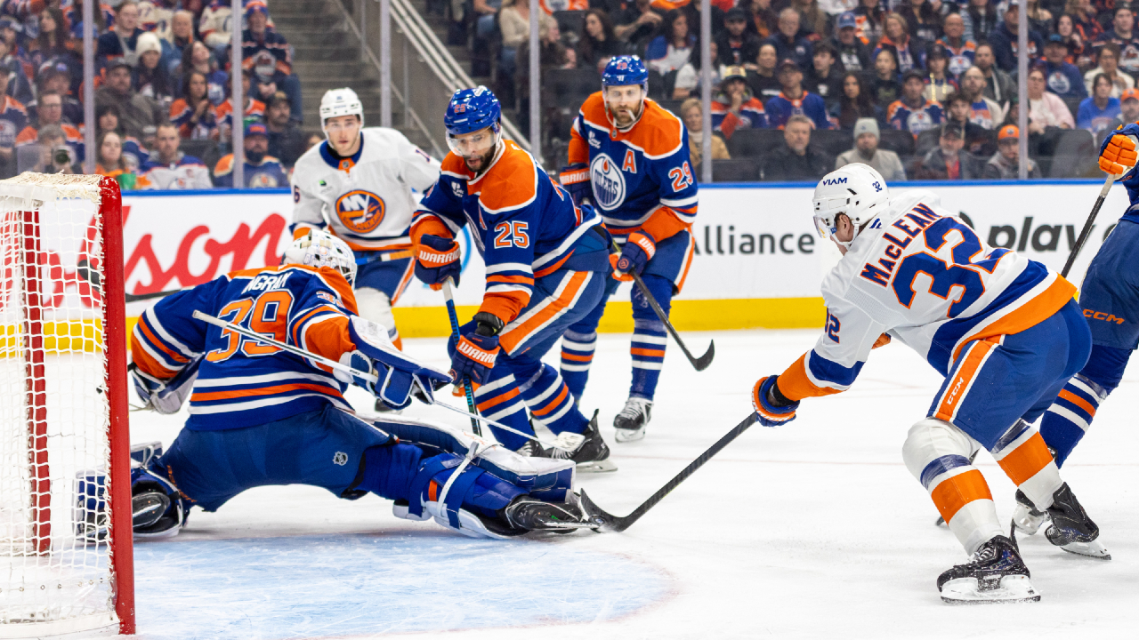 McDavid's point streak comes to end in Oilers' shutout loss to Islanders
