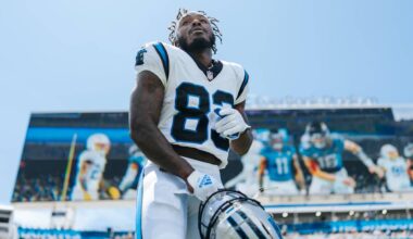 Panthers activate David Moore, release two, including Hunter Renfrow