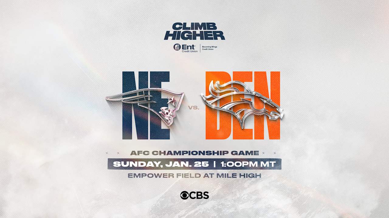 Broncos to host Patriots in AFC Championship Game