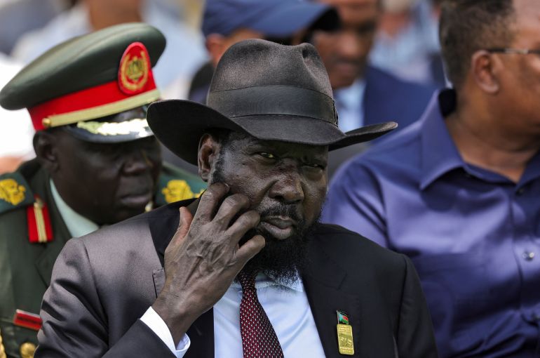 President of South Sudan, Salva Kiir
