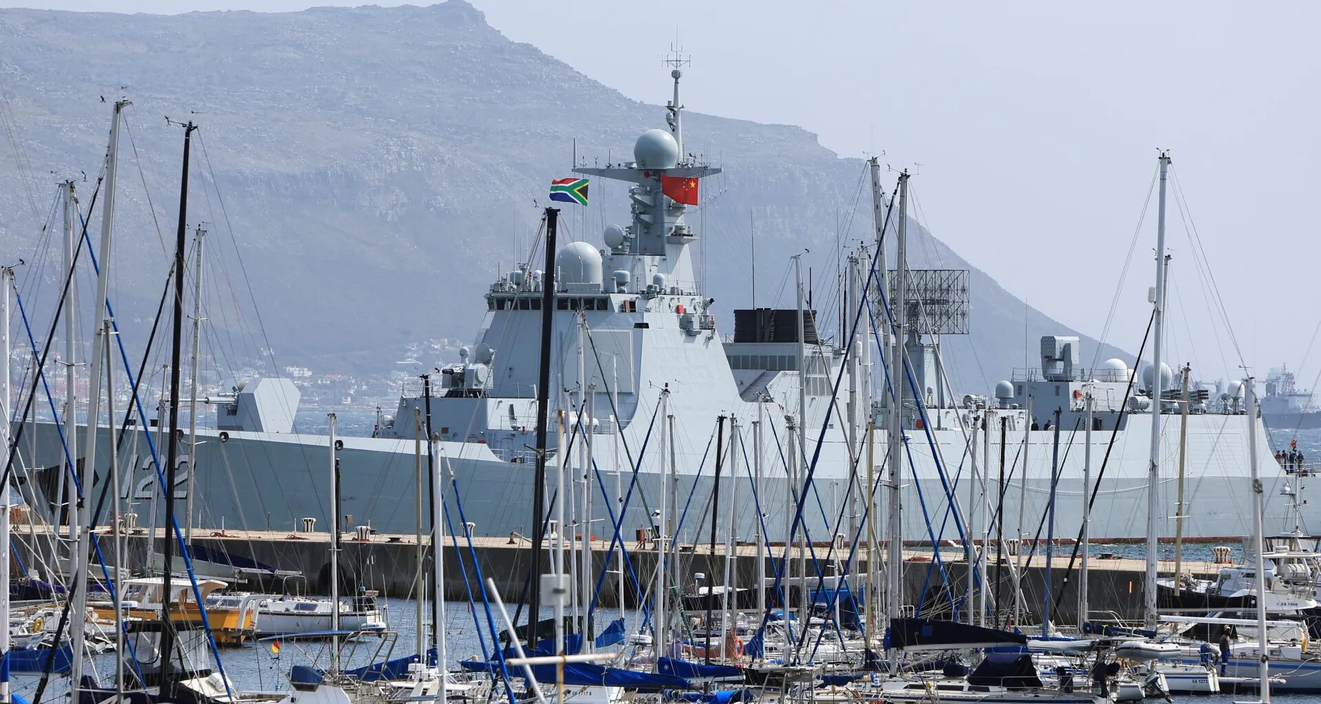 Chinese, Russian and Iranian warships arrive for drills in South Africa | Military News
