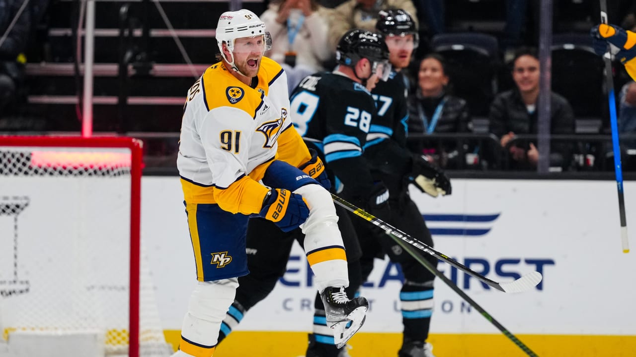 Stamkos getting groove back with Predators, including 600th career goal