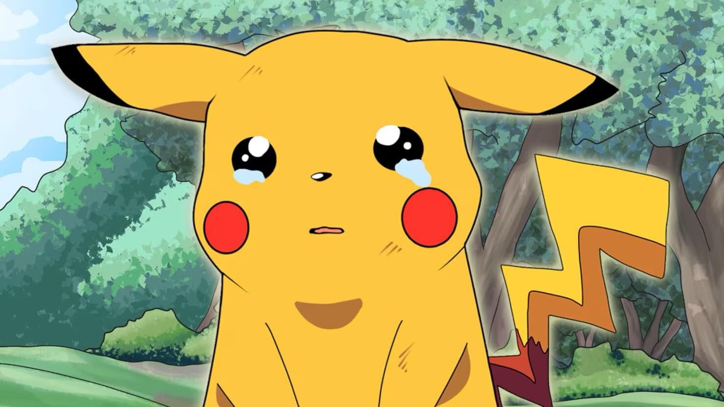 Sad Pikachu.