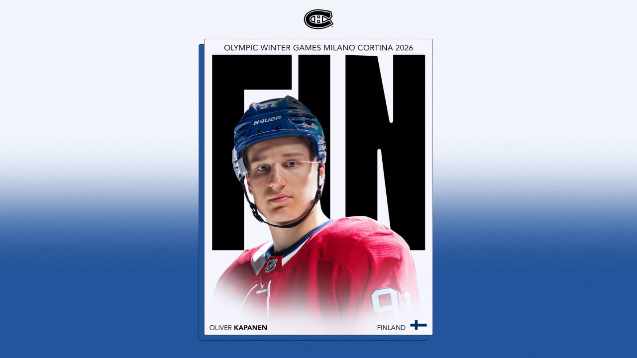 Oliver Kapanen named to Finnish Olympic roster