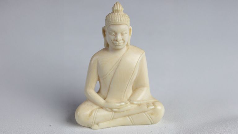 An Ivory Buddha.
Pic: Bristol City Council/PA
