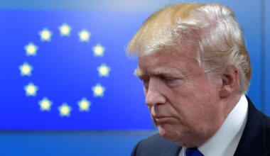 Donald Trump plans to impose sweeping tariffs on eight European nations, including the UK, over Greenland. Pic: Reuters