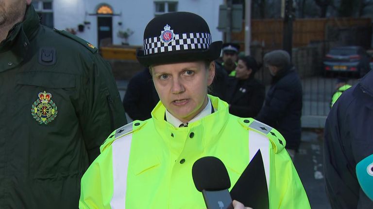 Greater Manchester Police Chief Inspector Helen McCormick called the crash scene 'particularly challenging'