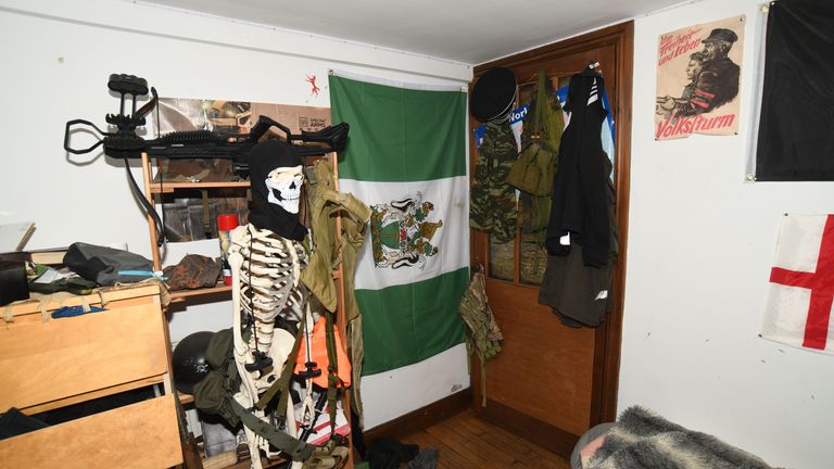A view of the boy's bedroom in Northumberland. Pics: Duncan Gardham / CPNE