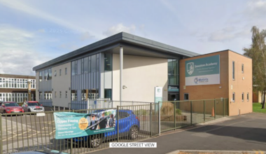 Police arrived at Smestow Academy at 10.40am on Monday