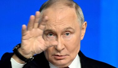 If Vladimir Putin accepts the apparent invitation to join the peace board, it might prompt others to resign. File pic: Reuters