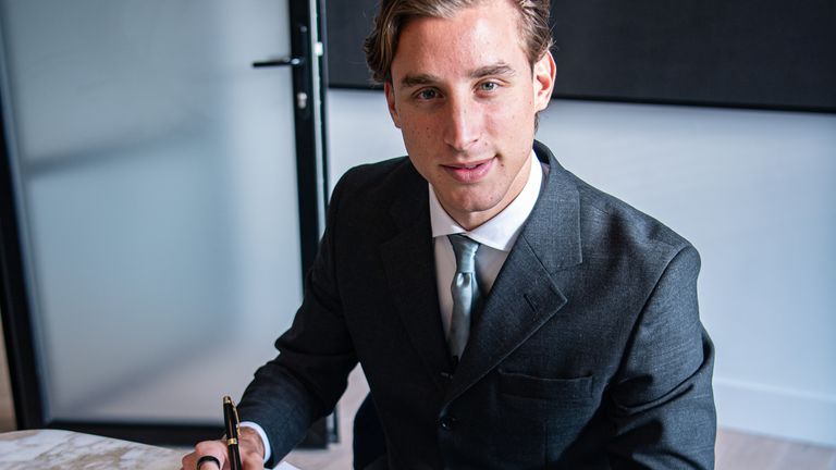 New Watford signing Edoardo Bove (pic: Watford FC)