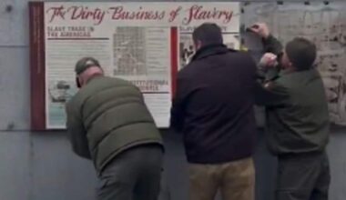 Slavery exhibit plaques ripped out, removed from museum by National Park Service - National