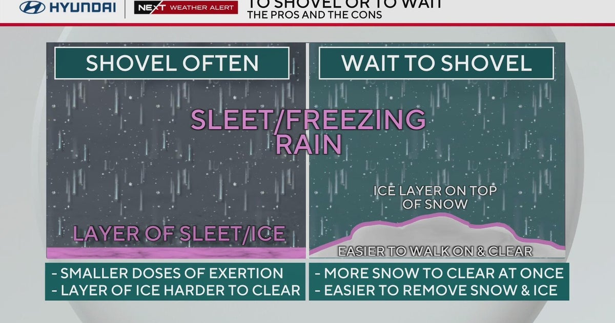 When should you shovel snow from your driveway? A meteorologist weighs the pros and cons