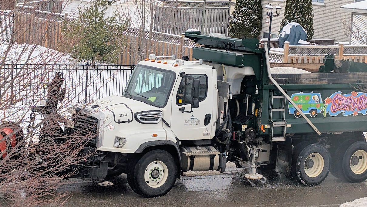 Kitchener warns of 'challenging' road conditions as winter overwhelms plow crews, salt supplies