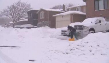 Winter storm hammers GTA; snow could reach up to 40cm