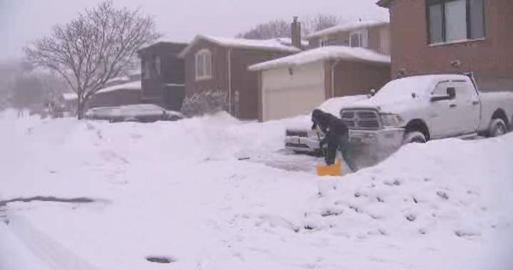 Winter storm hammers GTA; snow could reach up to 40cm