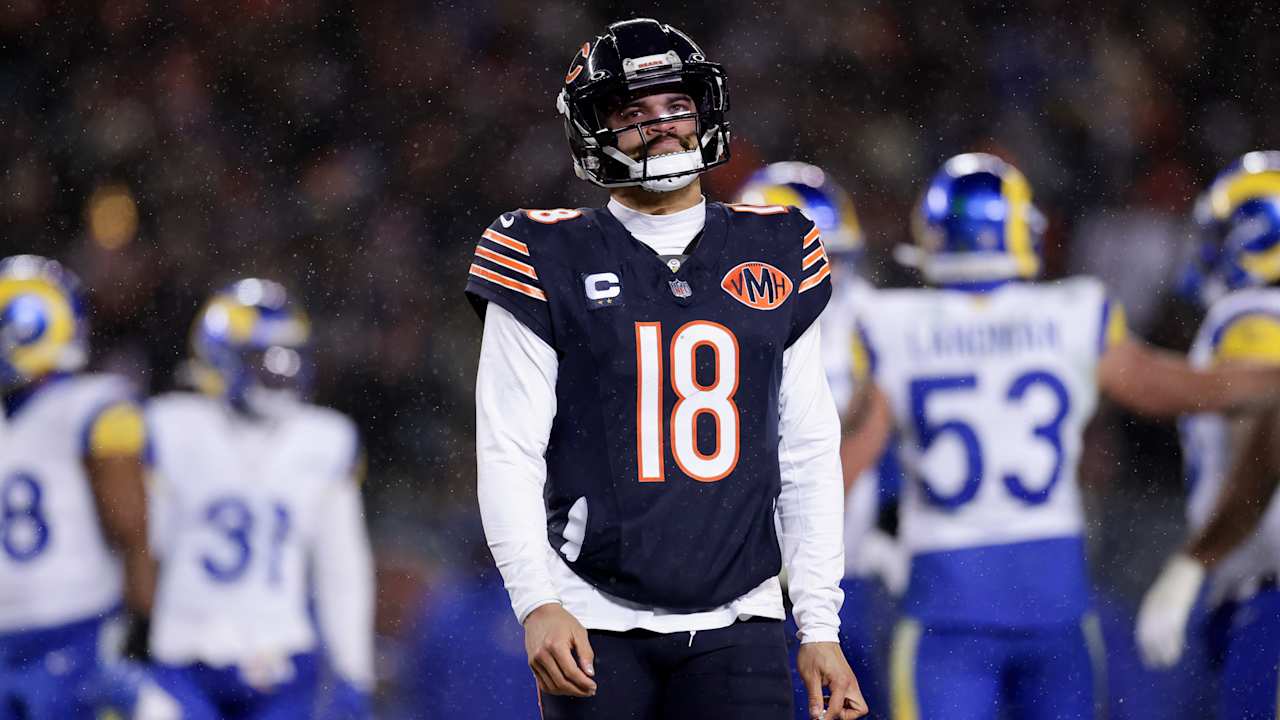 Bears QB Caleb Williams on coming up shy in OT vs. Rams: 'It's a frustration'