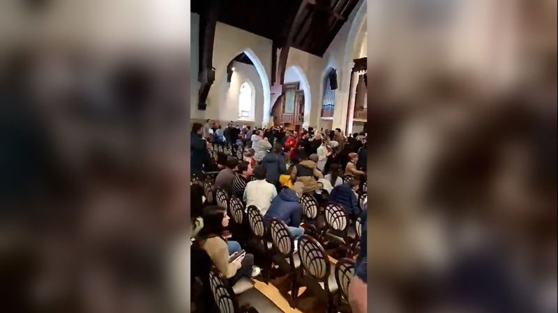 DOJ vows to press charges after activists disrupt church where Minnesota ICE official is a pastor