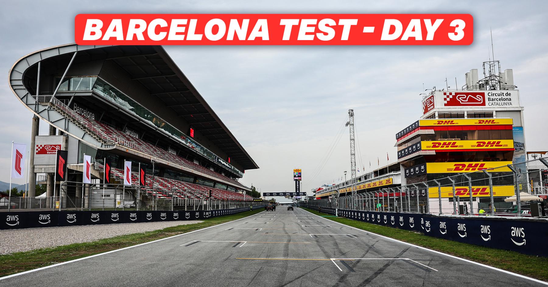 LIVE: 2026 F1 Barcelona Pre-Season Test - Day 3