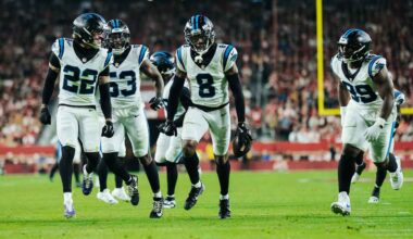 The Panthers defense is healthy and loaded for what Stafford sees as their best challenge of the year