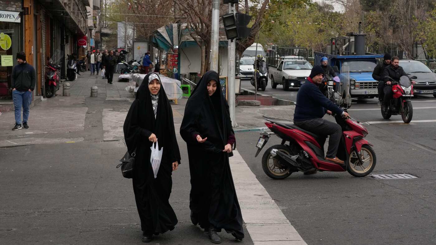 Iran's protests seem smothered; U.S. puts new sanctions : NPR