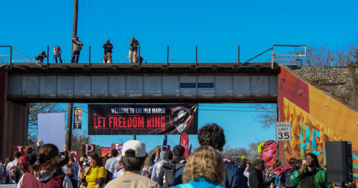 In San Antonio, the nation's largest MLK march takes on added meaning