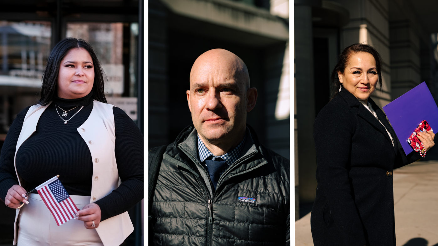 Immigrants want to become citizens, despite hurdles and fear : NPR