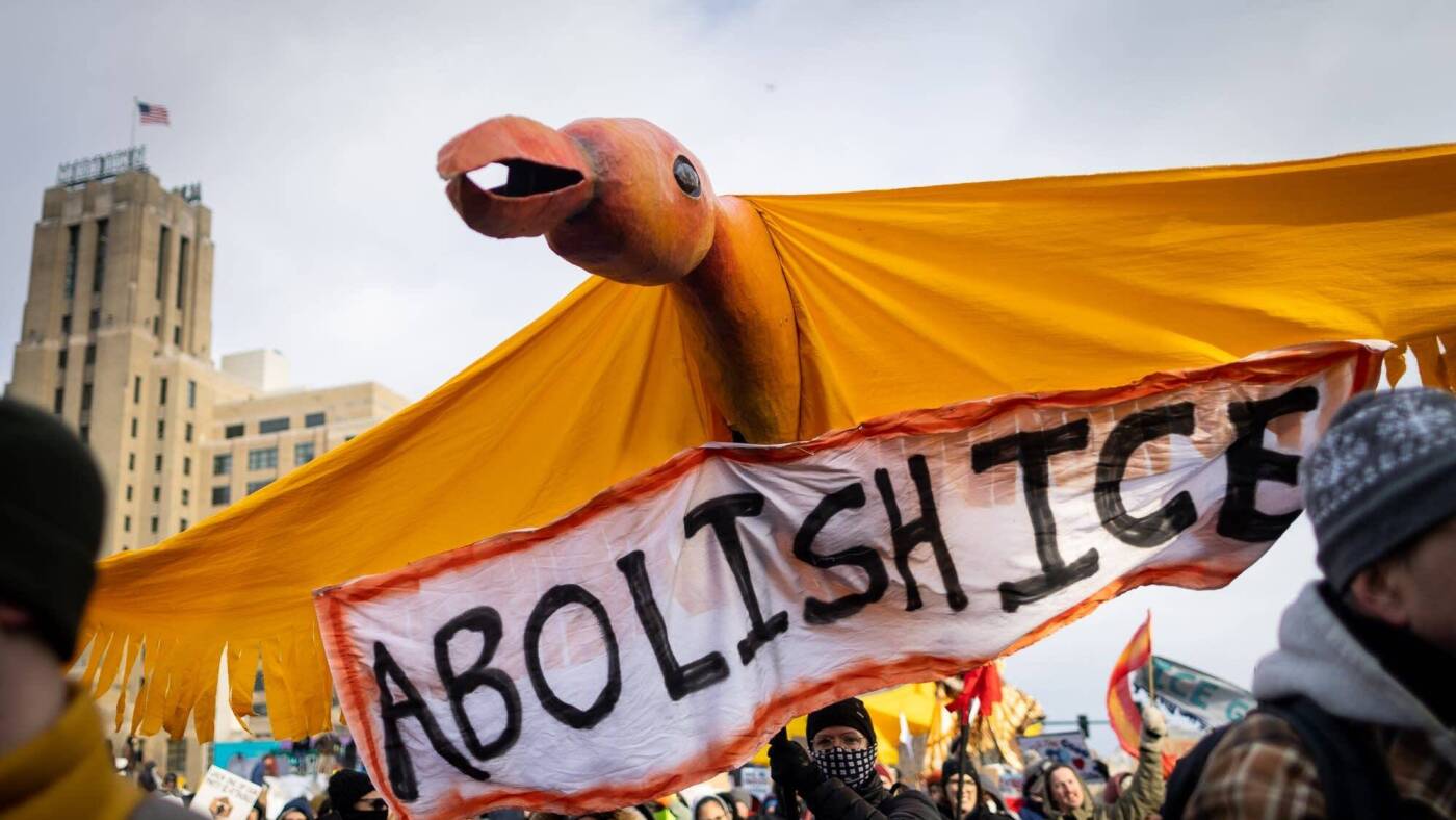 Anti-ICE protests across U.S. demand justice in Good’s death : NPR